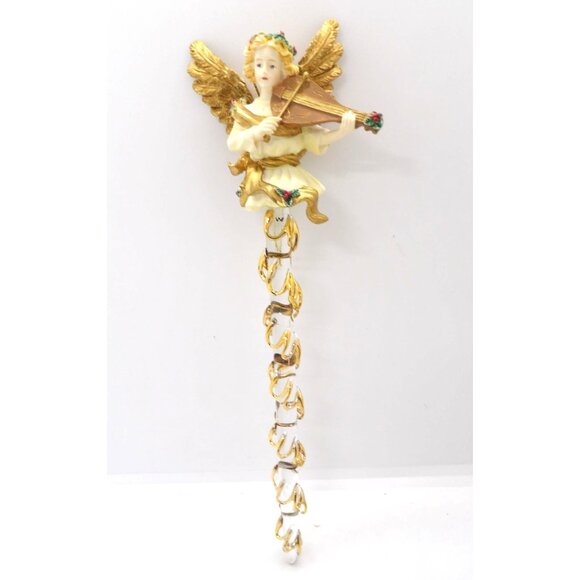 Vintage Avon Angle Icicle Christmas Ornament 9in. New - Picture 3 of 3